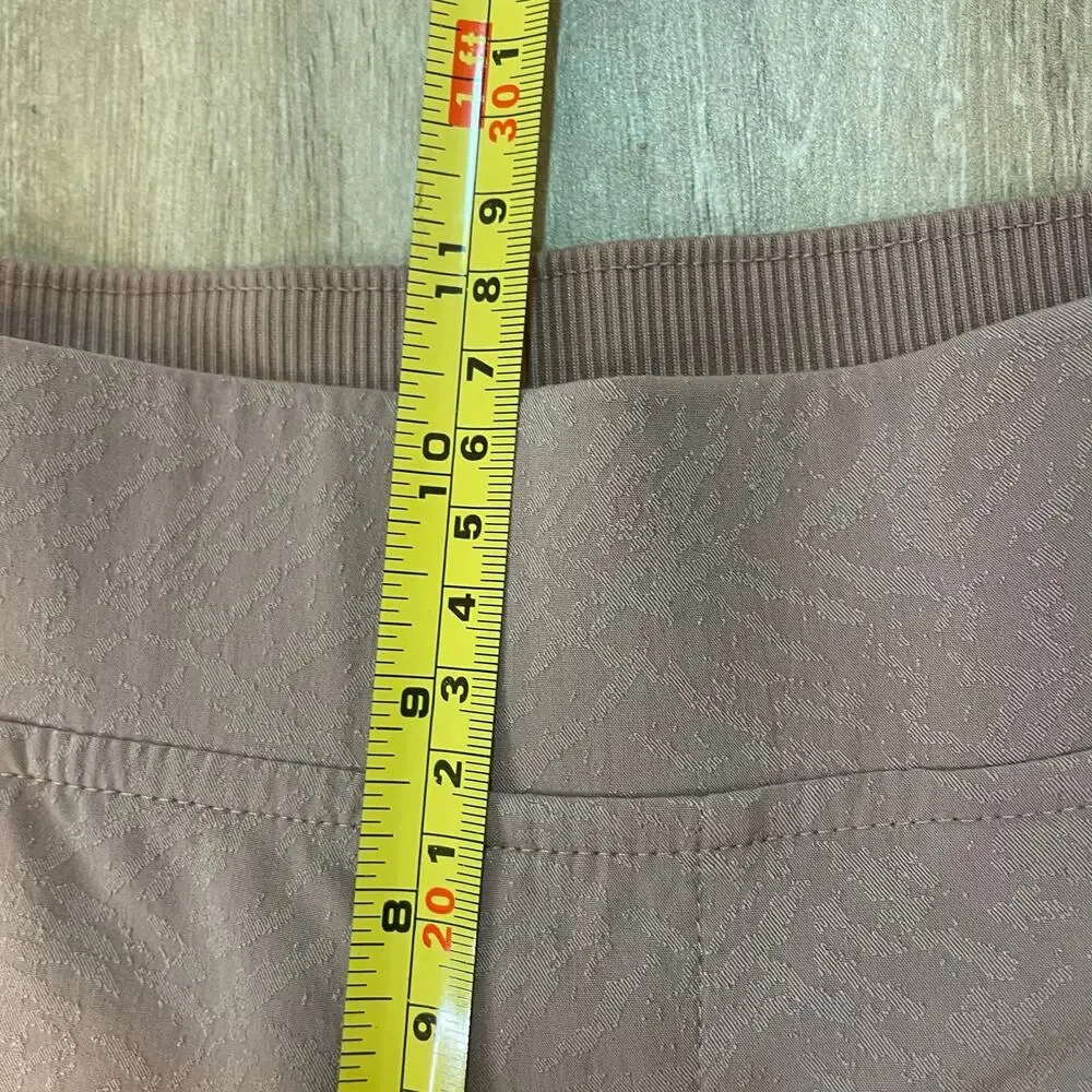 Athleta Brooklyn Ankle Pants Womens 4 Beige Stretch Travel Career Office